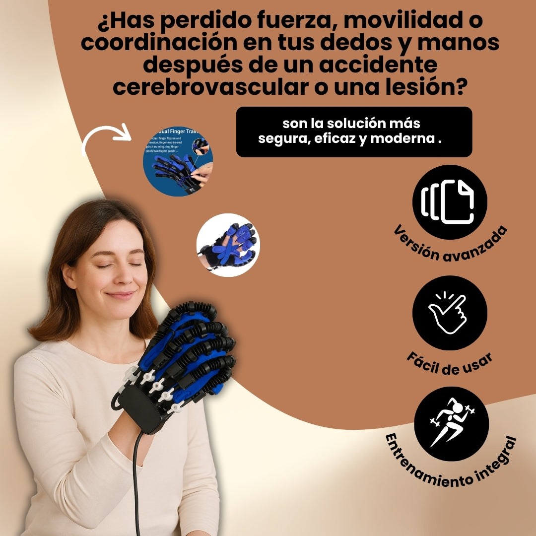 Guante de Rehabilitación Robotico - La Tecnología que está Ayudando a Miles de Personas a Recuperar la Movilidad de sus Manos