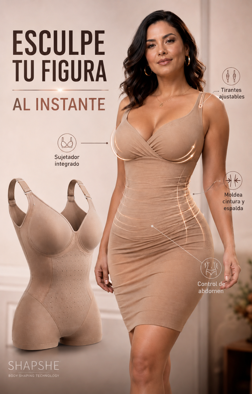 SHAPSHE! La Faja que Miles de Mujeres Están Usando para Verse Más Delgadas y Sentirse Increíbles
