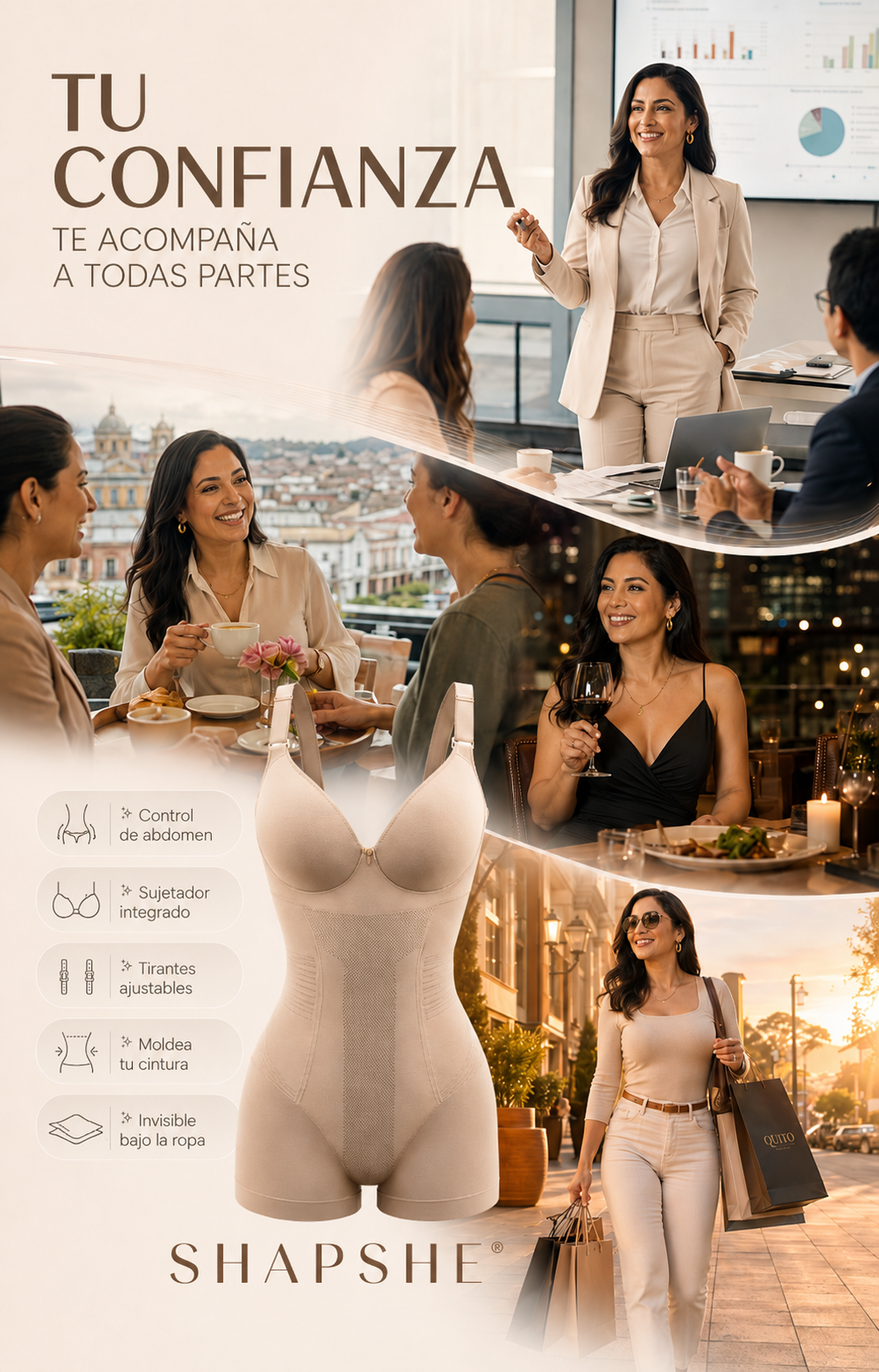 SHAPSHE! La Faja que Miles de Mujeres Están Usando para Verse Más Delgadas y Sentirse Increíbles